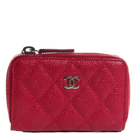 chanel coin pouch caviar|CHANEL Caviar Chevron Quilted Zip Coin Purse Pink .